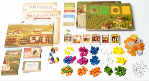Настольная игра - Настольная игра Виноделие. Полное издание (Viticulture)