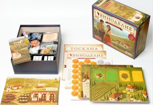 Настольная игра - Настольная игра Виноделие. Полное издание (Viticulture)