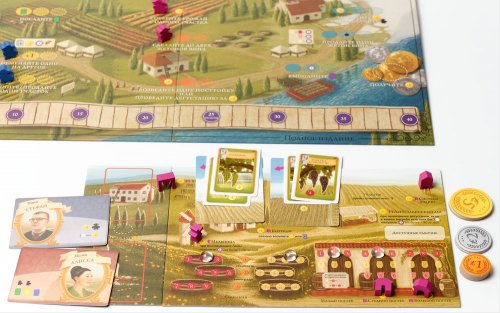 Настольная игра - Настольная игра Виноделие. Полное издание (Viticulture)