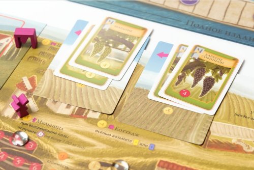 Настольная игра - Настольная игра Виноделие. Полное издание (Viticulture)