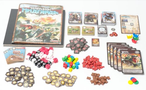 Настольная игра - Настольная игра Чемпионы Мидгарда (Champions of Midgard)