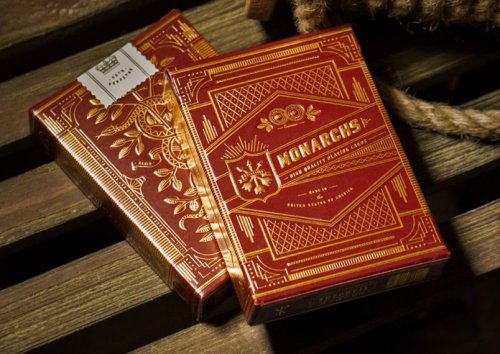 Игральные карты - Игральные Карты Theory11 Monarchs Red