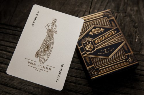 Игральные карты - Гральні Карти Theory11 Monarchs Black