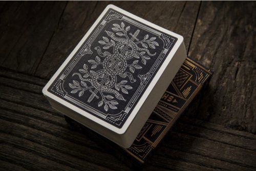 Игральные карты - Гральні Карти Theory11 Monarchs Black