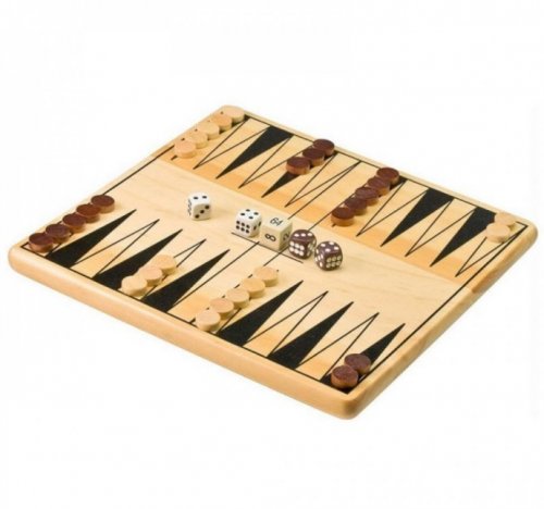 Настольная игра - Настільна гра Нарди у картонній коробці (Нарды в картонной коробке? Backgammon)