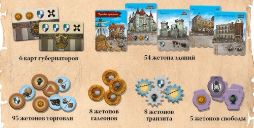 Настольная игра - Настольная игра Экспансия. Век паруса (Endeavor. Age of Expansion)