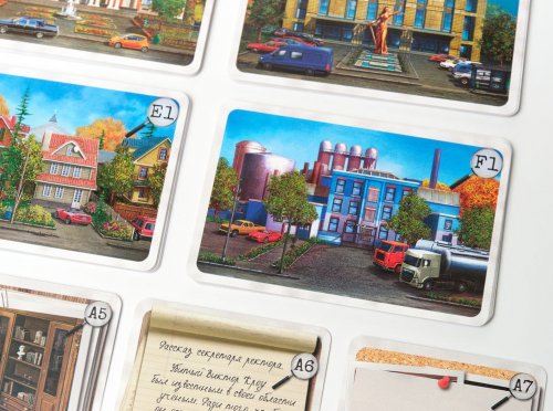 Настольная игра - Настільна гра Кишеньковий детектив. Справа No1 Вбивство в університеті RUS