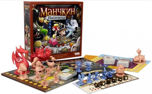 Настольная игра - Настільна гра Манчкін. Підземелля (Munchkin Dungeon)