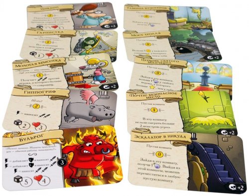 Настольная игра - Настільна гра Манчкін. Підземелля (Munchkin Dungeon)