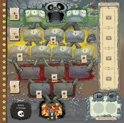 Настольная игра - Настільна гра Манчкін. Підземелля (Munchkin Dungeon)