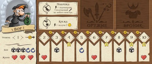 Настольная игра - Настільна гра Манчкін. Підземелля (Munchkin Dungeon)