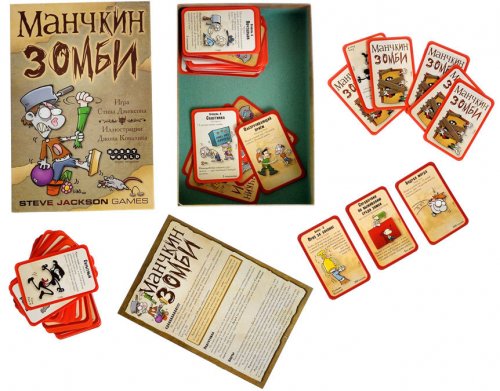 Настольная игра - Настольная игра Манчкин Зомби (Munchkin Zombie)