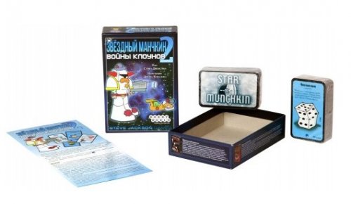 Настольная игра - Настільна гра Зоряний Манчкин 2: Війни Клоунів (Star Munchkin 2) доповнення