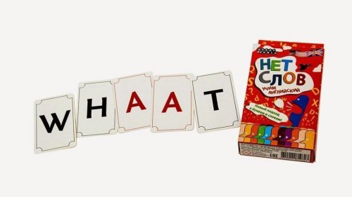 Настольная игра - Настільна гра Немає слів. Вчимо англійську
