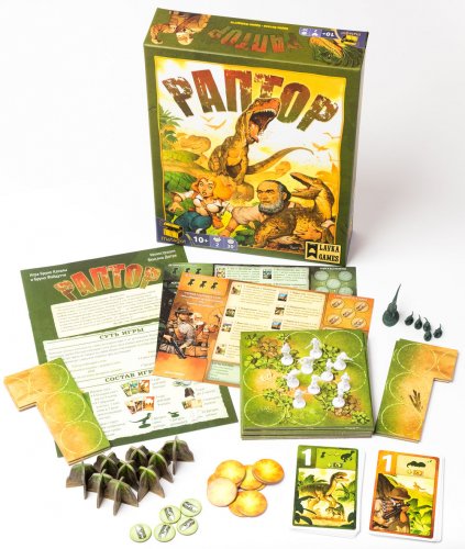 Настольная игра - Настольная игра Раптор RUS