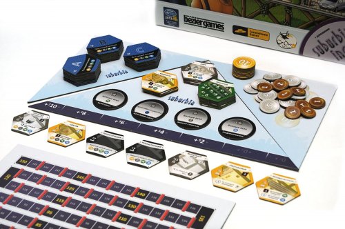 Настольная игра - Настільна гра Suburbia (Субурбія)