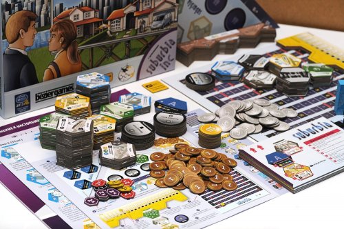 Настольная игра - Настільна гра Suburbia (Субурбія)