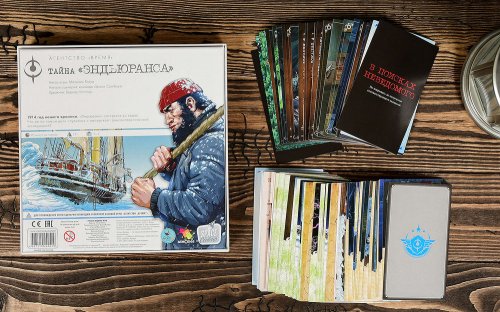 Настольная игра - Настільна гра Агентство ЧАС: Таємниця «Енд'юранс» (T.I.M.E. Stories: Expedition Endurance) доповнення