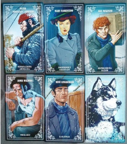 Настольная игра - Настільна гра Агентство ЧАС: Таємниця «Енд'юранс» (T.I.M.E. Stories: Expedition Endurance) доповнення
