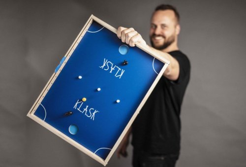 Настольная игра - Настольная игра Класк для 2х игроков (Klask 2-player )