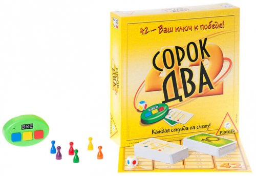 Настольная игра - Настільна гра Сорок два