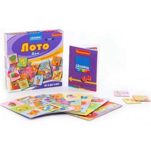 Настольная игра - Настольная игра Лото Дом