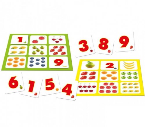 Настольная игра - Настольная игра ЛОТО Цифры и Фрукты (LOTTO)