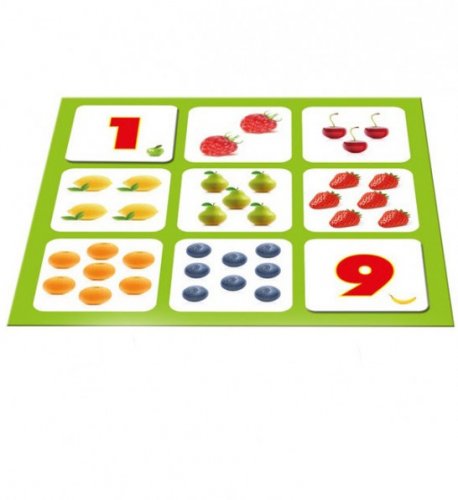 Настольная игра - Настольная игра ЛОТО Цифры и Фрукты (LOTTO)