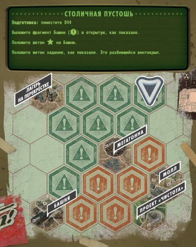 Настольная игра - Настільна гра Fallout (Фолаут) RUS