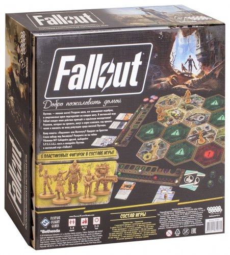 Настольная игра - Настільна гра Fallout (Фолаут) RUS