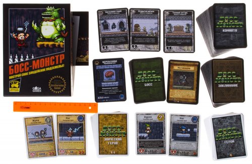 Настольная игра - Настільна гра Бос-Монстр (Boss Monster: The Dungeon-Building Card Game)