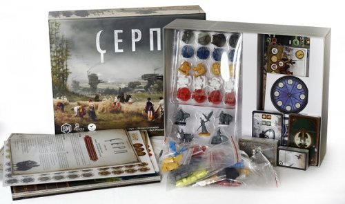 Настольная игра - Настільна гра Серп. Загарбники з Далеких Країв (Scythe: Invader from Afar) Доповнення RUS