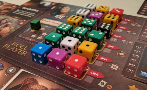 Настольная игра - Настільна гра Шлях героя (Roll Player)