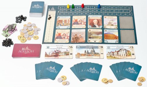 Настольная игра - Настільна гра Лондон (London) 2 видання