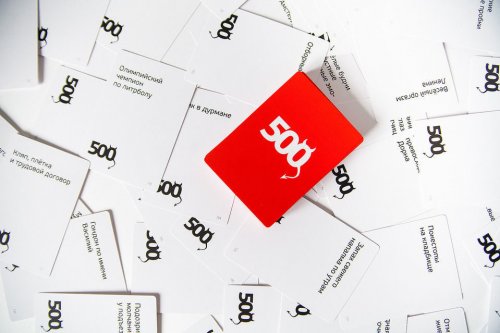 Настольная игра - Настільна гра 500 злісних карт. Набір Червоний (доповнення)