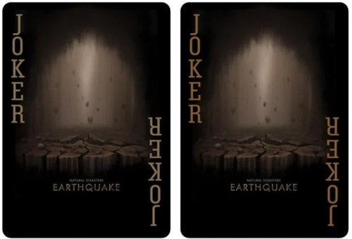 Игральные карты - Игральные Карты Bicycle Natural Disaster «Earthquake»