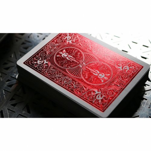 Игральные карты - Игральные Карты Bicycle Metalluxe Foil Back Crimson