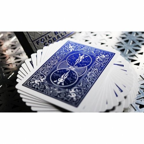 Игральные карты - Гральні карти Bicycle Metalluxe Foil Back Cobalt