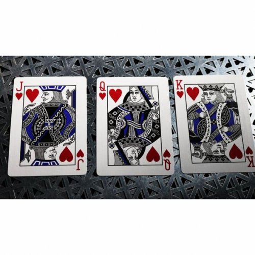 Игральные карты - Гральні карти Bicycle Metalluxe Foil Back Cobalt