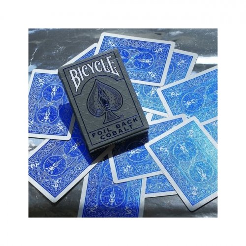Игральные карты - Гральні карти Bicycle Metalluxe Foil Back Cobalt