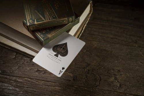Игральные карты - Гральні Карти Theory11 Monarchs Green