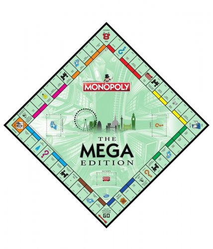Настольная игра - Настільна гра Mega Monopoly (Мега Монополія) ENG