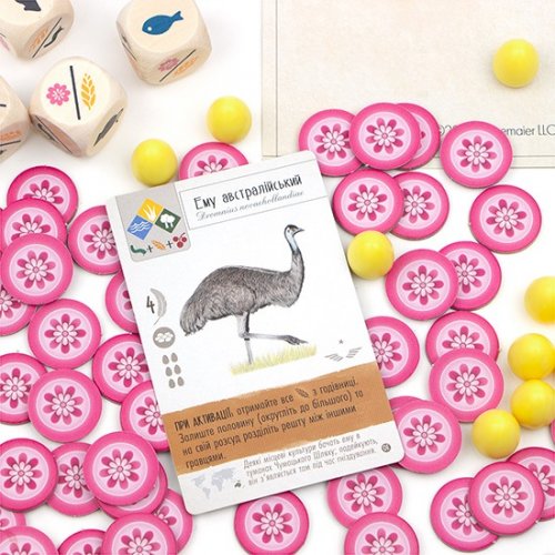 Настольная игра - Доповнення Крила: Птахи Океанії