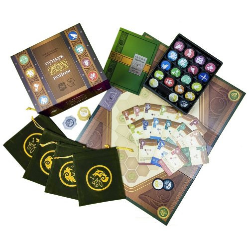 Настольная игра - Настільна гра Скриня Війни (War chest) RUS