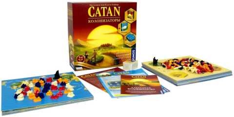 Настольная игра - Настольная игра Колонизаторы. Юбилейное издание (Catan: 25th Anniversary Edition) RUS