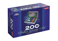 Настольная игра - Настільна гра Покерний набір Tactic Pro-Poker 200 фішок (алюмінієвий кейс)