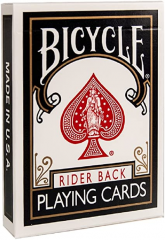 Игральные карты - Игральные Карты Bicycle Rider Back Black