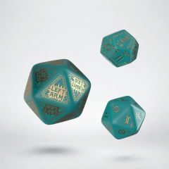  - Набір кубиків RuneQuest Turquoise & Gold Expansion Dice
