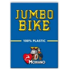  - Гральні Карти Modiano Poker Bike Trophy 100% Plastic 2 Jumbo Index Blue
