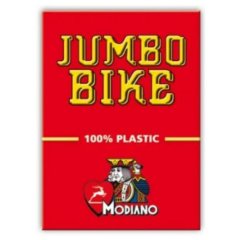  - Гральні Карти Modiano Poker Bike Trophy 100% Plastic 2 Jumbo Index Red
